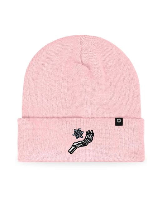 Alix Pink Chill Touch Beanie for men