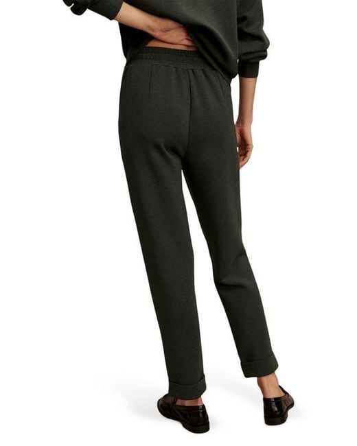 Varley Black The Rolled Cuff 25-Inch Pants