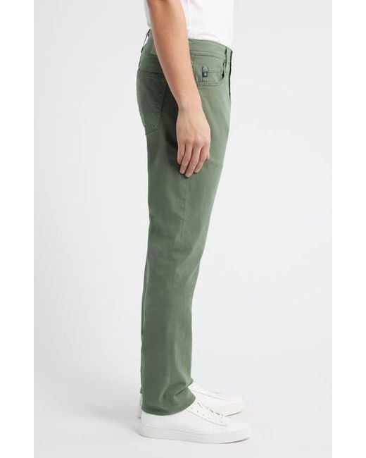 AG Jeans Green Everett Slim Straight Leg Pants for men