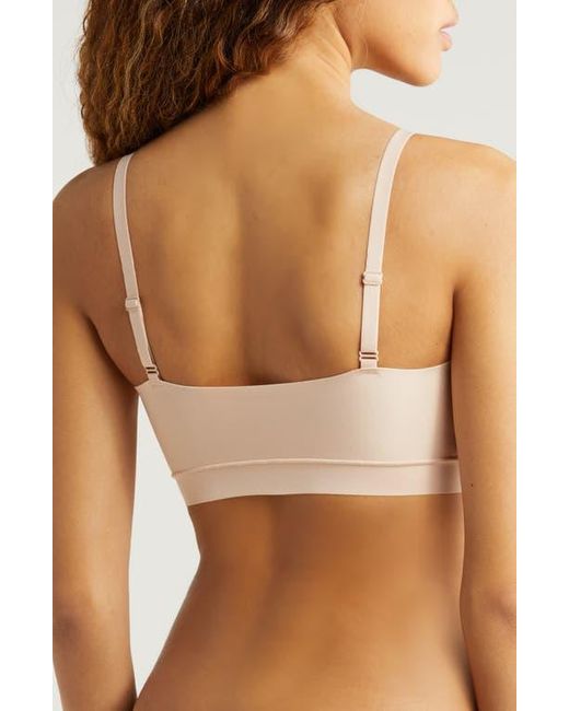 Chantelle Brown Soft Stretch Lace Bralette