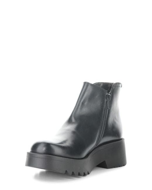 Fly London Gray Mufe Platform Wedge Bootie