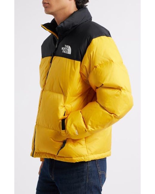 The North Face Orange 1996 Retro Nuptse 700 Fill Power Down Packable Jacket for men