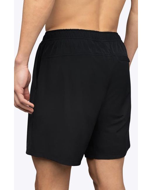 Cuts Black Crossover Shorts for men