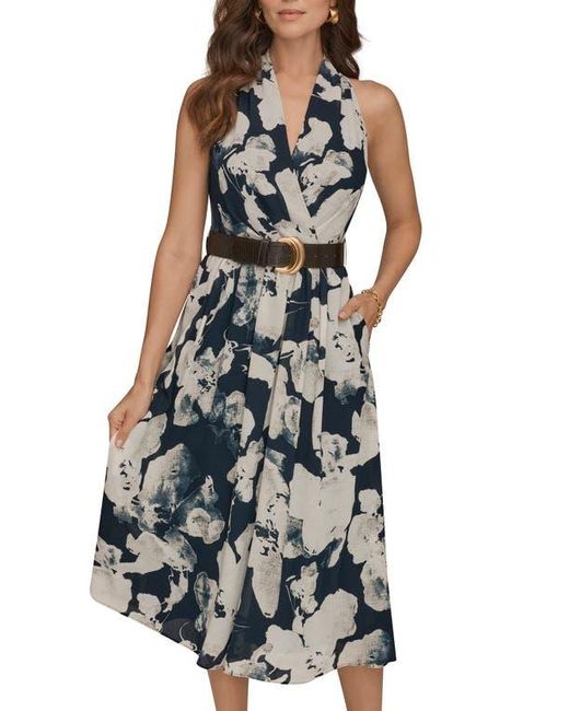 Donna Karan Women's Belted Midi Dress - www.toquedesaborminas.com.br