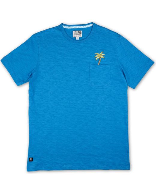 Baja Llama Blue Palm Tree for men