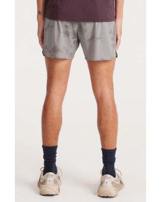 Roark Gray Alta 5 Drawstring Shorts for men