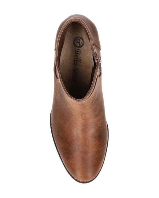 Bella Vita Brown Trust Bootie