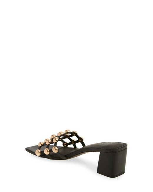 Cecelia New York Black Beth Slide Sandal