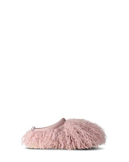 Ugg Pink Tazz Fluff Momma Genuine Shearling Slipper