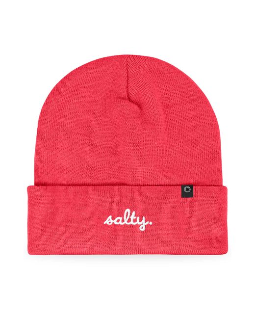 Alix Red Salty Beanie Cap