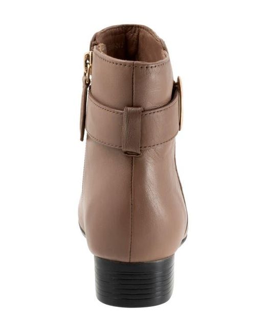 Trotters Brown Melody Bootie