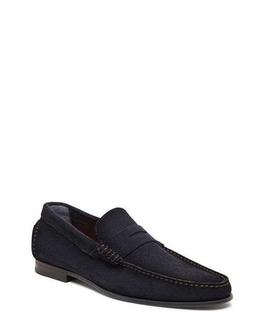 Santoni Black Ikangia Penny Loafer for men
