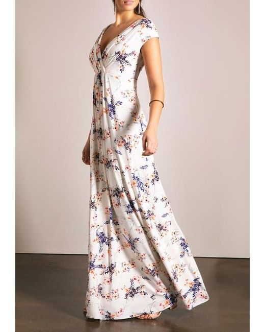 Alie Street London White Sophia Maxi Dress