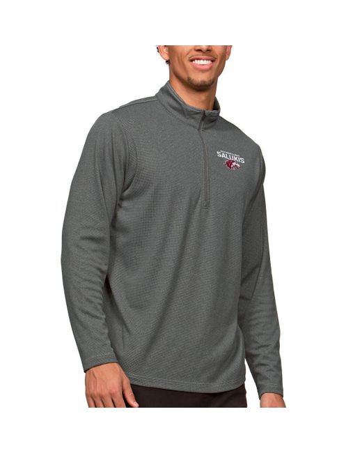 Antigua Southern Illinois Salukis Epic Quarterzip Pullover Top At Nordstrom in Gray for Men Lyst