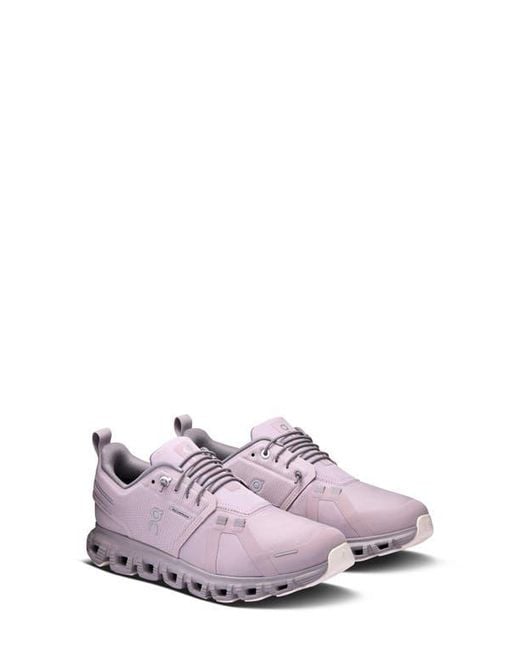 On Shoes Pink Cloud 6 Waterproof Sneaker