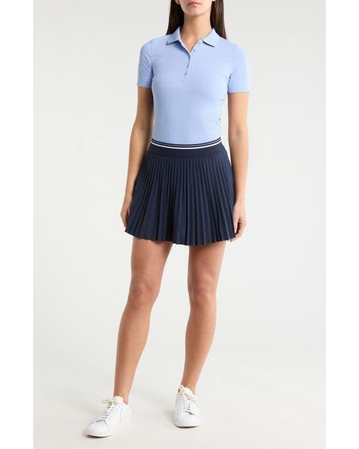 G/FORE Blue Tech Rib Golf Polo