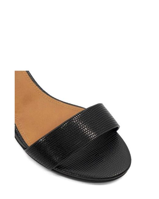 Dune Black Jelly Sandal