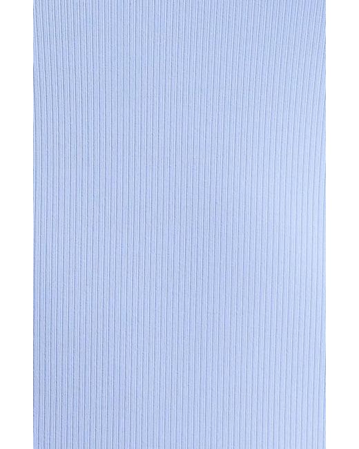G/FORE Blue Tech Rib Golf Polo
