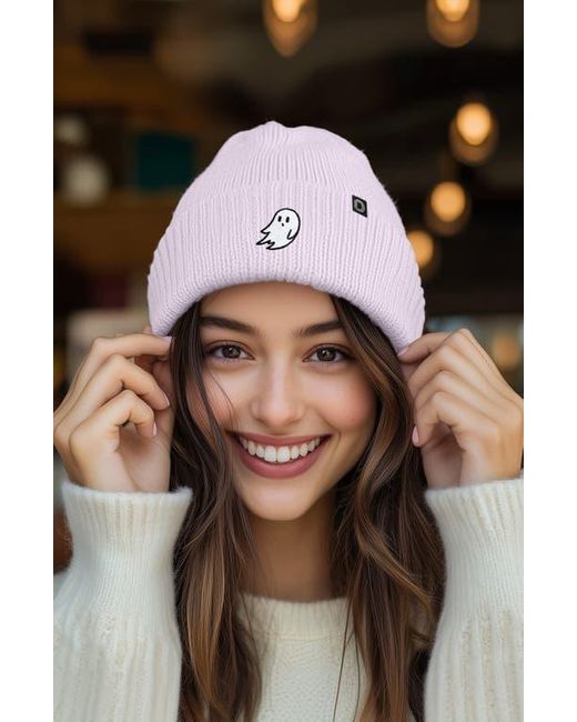 Alix Purple Ghost Beanie for men