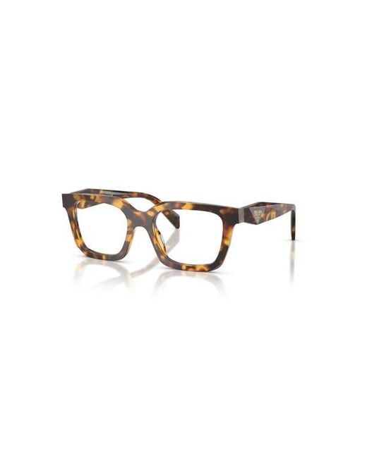 Prada Multicolor 52Mm Irregular Optical Glasses