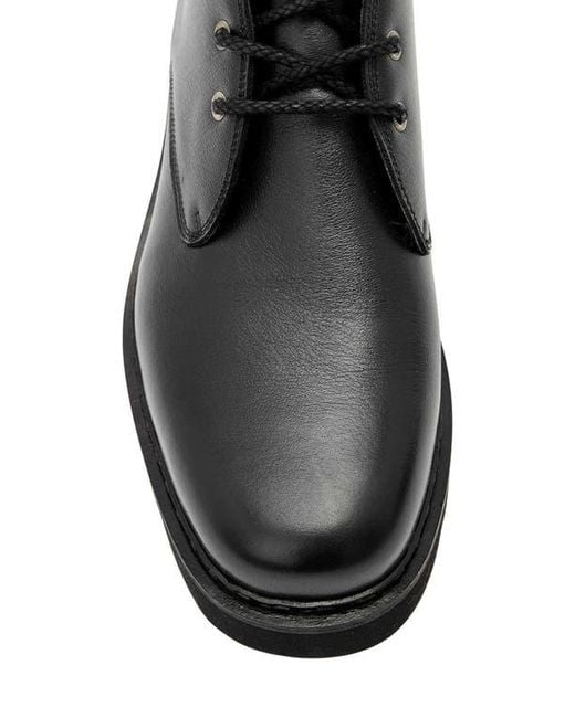AllSaints Black Skiff Mid Boot for men