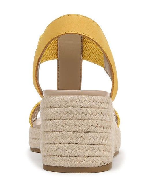 Vionic Metallic Calera Espadrille Wedge Sandal
