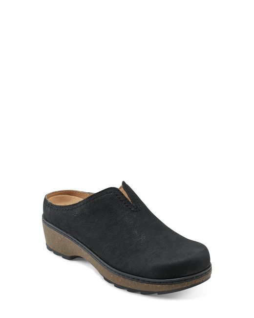 Earth Black Kolia Clog