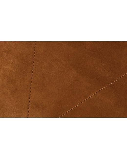 Saint Laurent Brown Large Jamie 4.3 Patchwork Suede Shoulder Bag