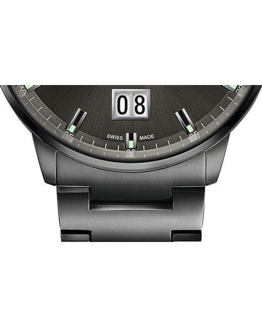 MIDO Black Commander Big Date Automatic Bracelet Watch, 42Mm