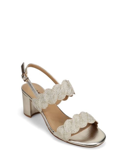 Vaneli Metallic Lettie Sandal