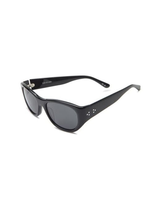 LIE STUDIO Black The Lee Sunglasses