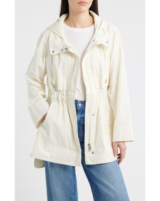 Sam Edelman Natural Hooded Jacket