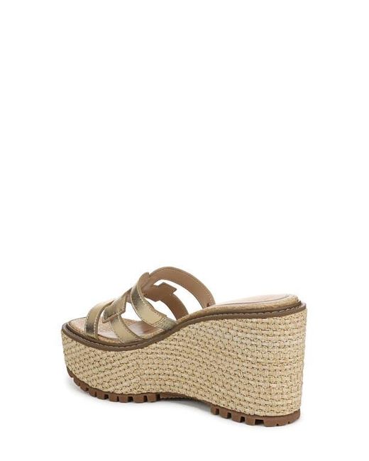 Sam Edelman Natural Laine Platform Wedge Sandal
