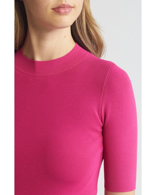 Ted Baker Pink Marllay Rib Sweater