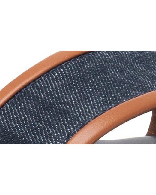 Nero Giardini Blue Bungee Platform Wedge Sandal