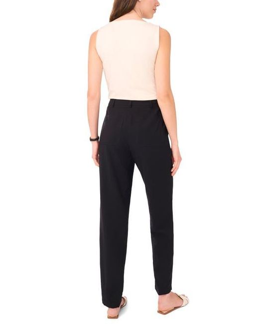 Halogen® Black Patch Pocket Straight Leg Pants
