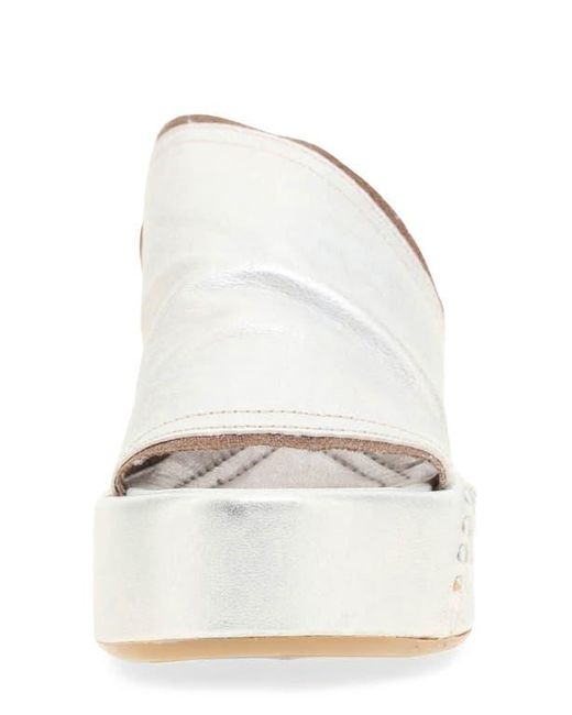 A.s.98 White Marlon Platform Sandal