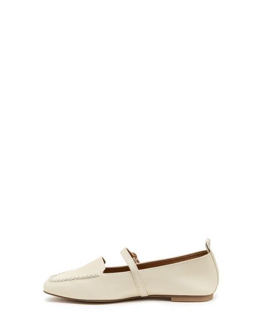 Kelsi Dagger Brooklyn Natural Ferry Mary Jane Loafer