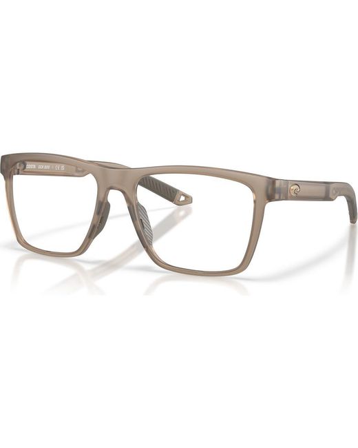 Costa Metallic 54Mm Rectangle Optical Glasses for men