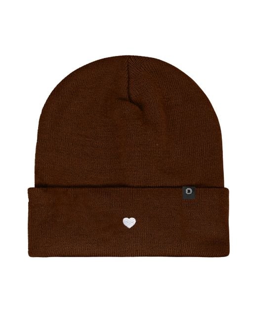 Alix Brown Lil Heart Beanie Cap