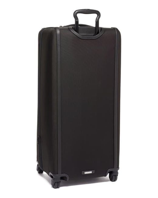 Tumi Black Alpha 3 Collection 34-Inch Tall 4-Wheel Duffle Packing Case