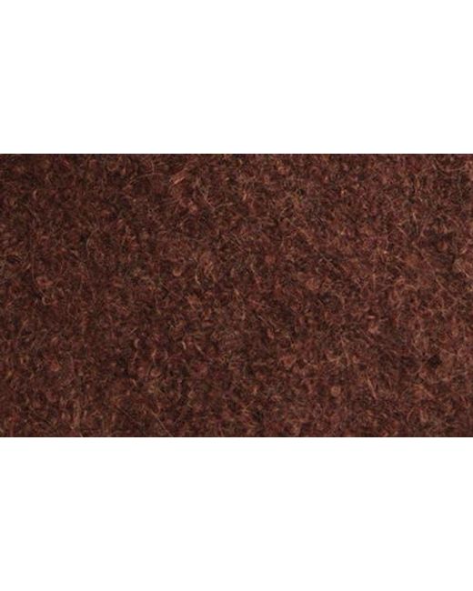 Mango Brown Bouclé Turtleneck Sweater