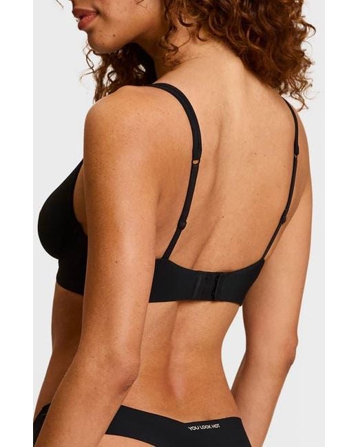 Commando Black Classic Plunge Underwire Bra