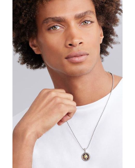 Lagos Metallic Anthem Small Pietersite Sunburst Amulet