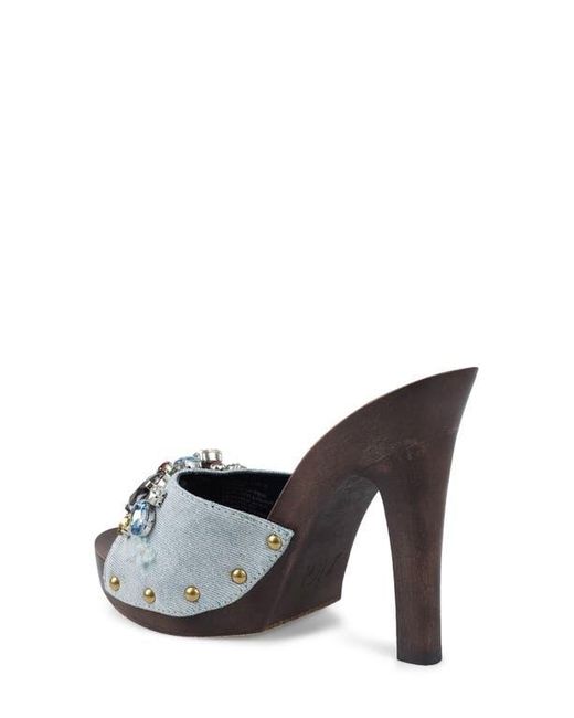 Zigi Metallic Razzel Platform Sandal