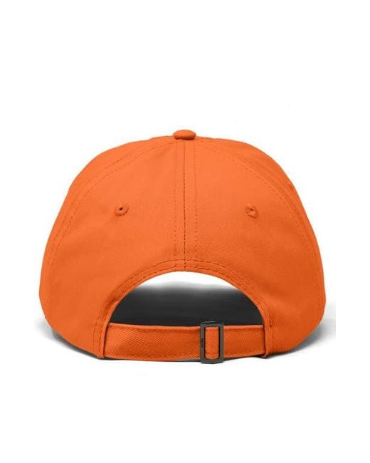 Alix Orange Sasquatch Embroidered Dad Hat for men