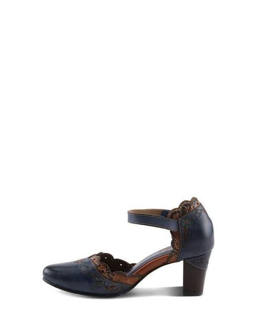Spring Step Multicolor Sayyes Ankle Strap Pump