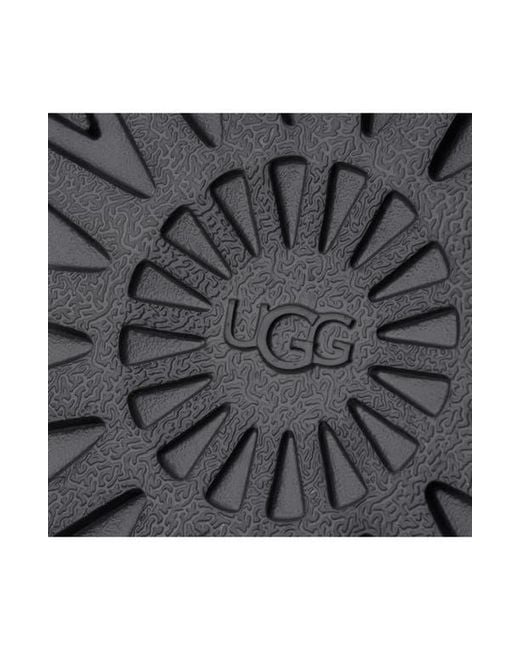 Ugg Black Classic Micro Genuine Shearling Lined Slip-On