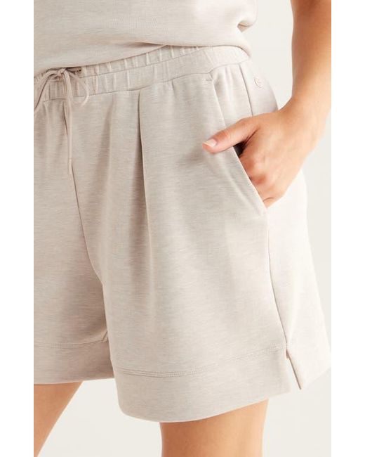 Zella Natural Ultra Soft High Waist Knit Shorts