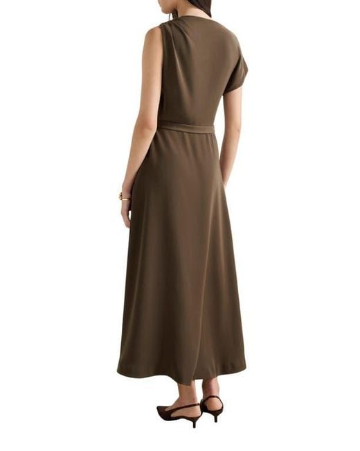 EVER NEW Women's Brown Neriah Draped Maxi Dress EVER NEW Women's Brown Neriah Draped Maxi Dress